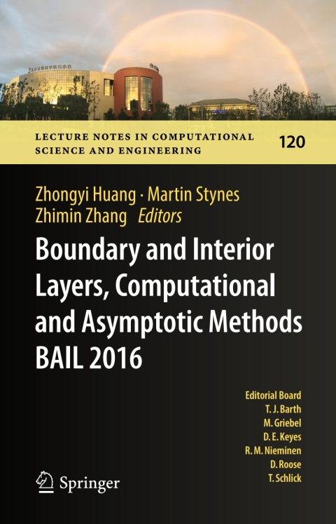Cover image for book Boundary and Interior Layers, Computational and Asymptotic Methods BAIL 2016