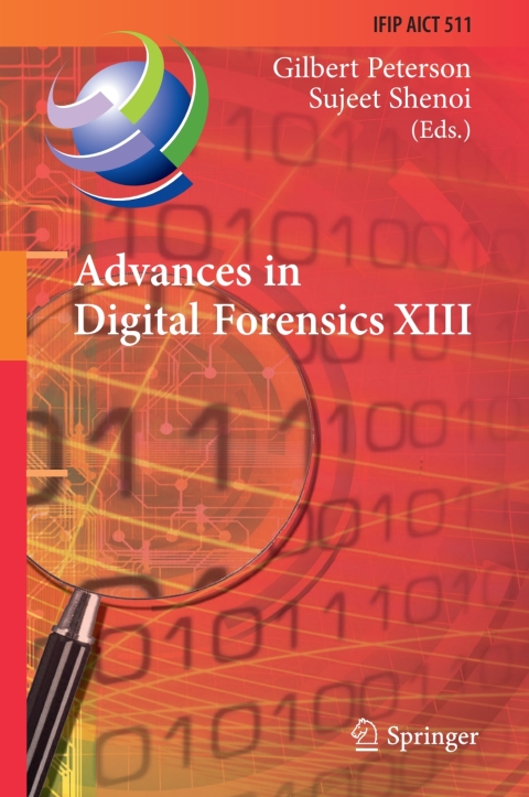 Cover image for book Advances in Digital Forensics XIII