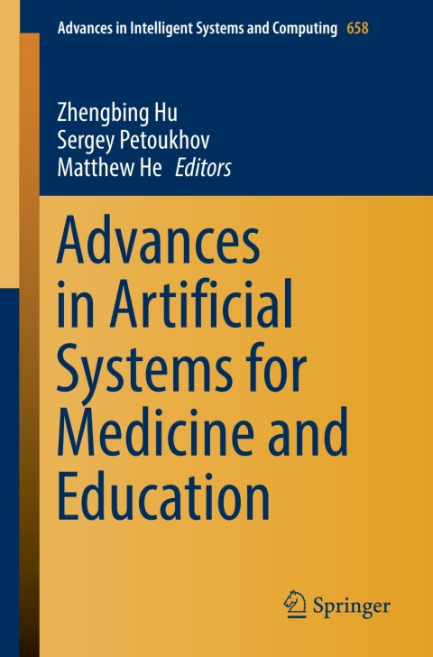 Cover image for book Advances in Artificial Systems for Medicine and Education