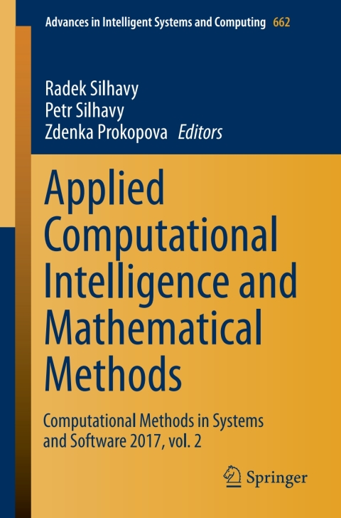 Cover image for book Applied Computational Intelligence and Mathematical Methods