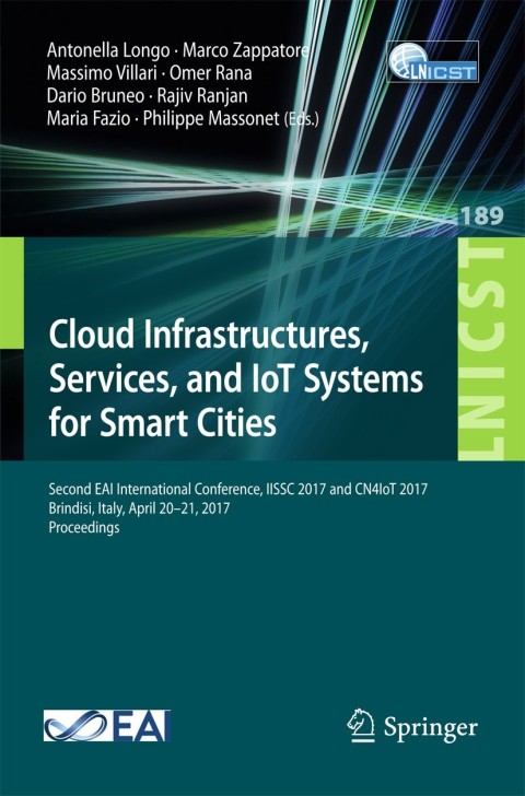 Cover image for book Cloud Infrastructures, Services, and IoT Systems for Smart Cities