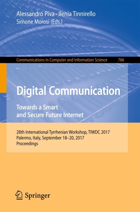 Cover image for book Digital Communication. Towards a Smart and Secure Future Internet
