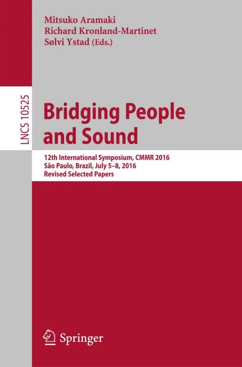 Cover image for book Bridging People and Sound