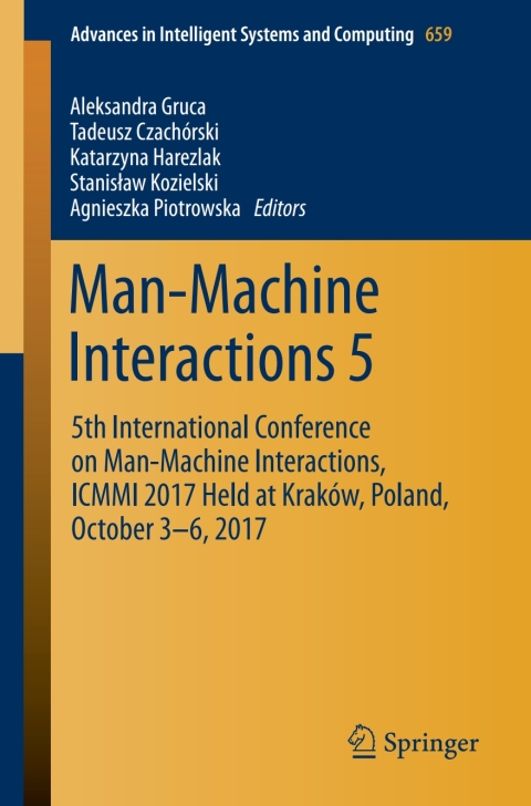 Cover image for book Man-Machine Interactions 5