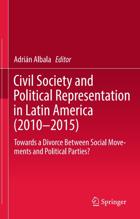 Cover image for book Civil Society and Political Representation in Latin America (2010-2015)
