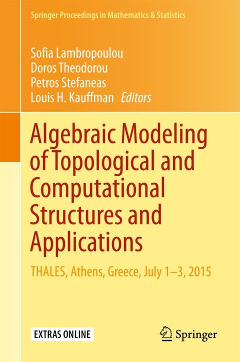 Cover image for book Algebraic Modeling of Topological and Computational Structures and Applications
