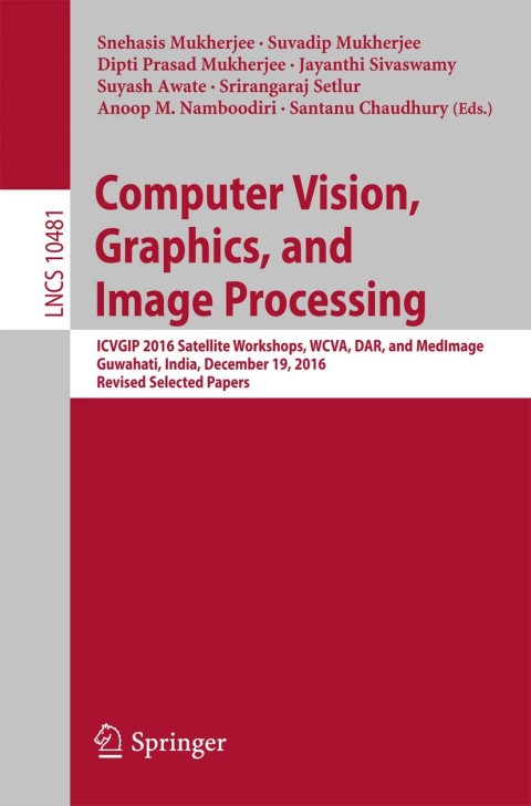 Cover image for book Computer Vision, Graphics, and Image Processing