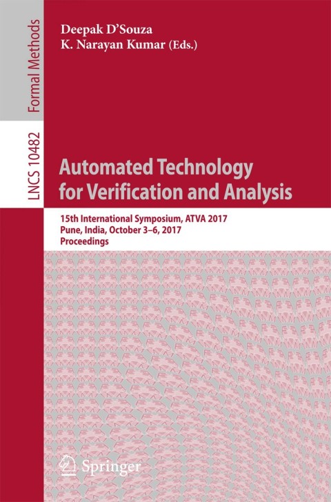 Cover image for book Automated Technology for Verification and Analysis