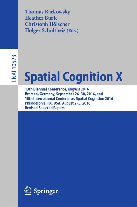 Cover image for book Spatial Cognition X