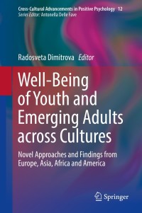 Cover image: Well-Being of Youth and Emerging Adults across Cultures 9783319683621