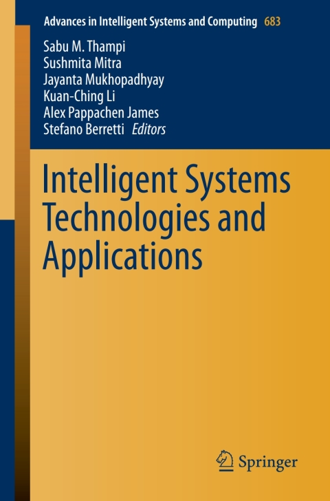 Intelligent Systems Technologies and Applications 