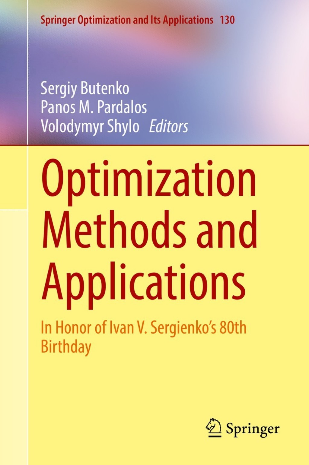 Optimization Methods and Applications (eBook)