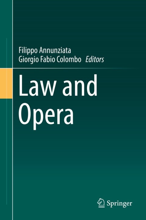 Cover image for book Law and Opera