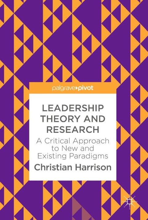 Cover image for book Leadership Theory and Research