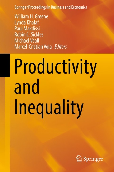 Cover image for book Productivity and Inequality