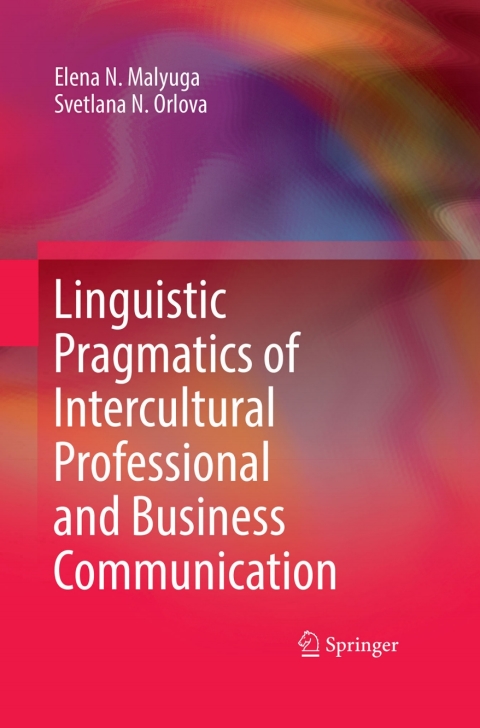 Cover image for book Linguistic Pragmatics of Intercultural Professional and Business Communication