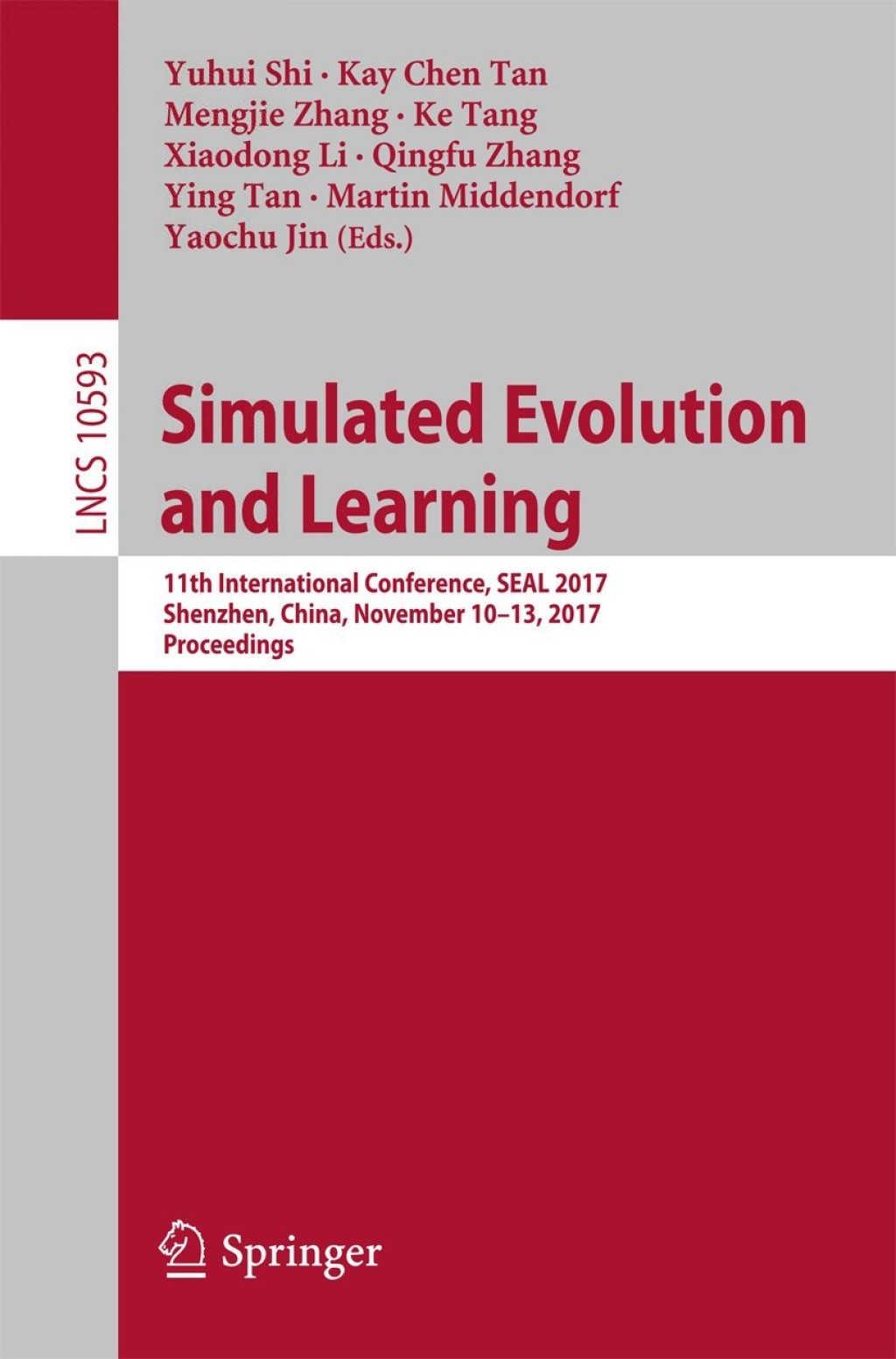 Simulated Evolution and Learning (eBook)