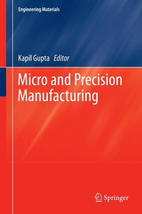 Cover image for book Micro and Precision Manufacturing