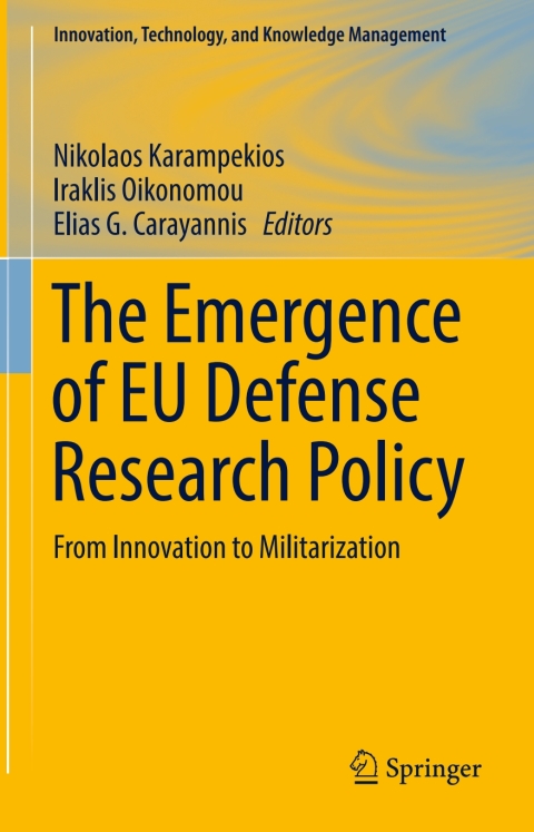 Cover image for book The Emergence of EU Defense Research Policy