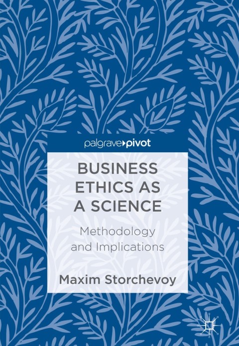 Cover image for book Business Ethics as a Science