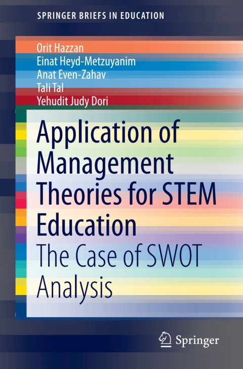 Cover image for book Application of Management Theories for STEM Education