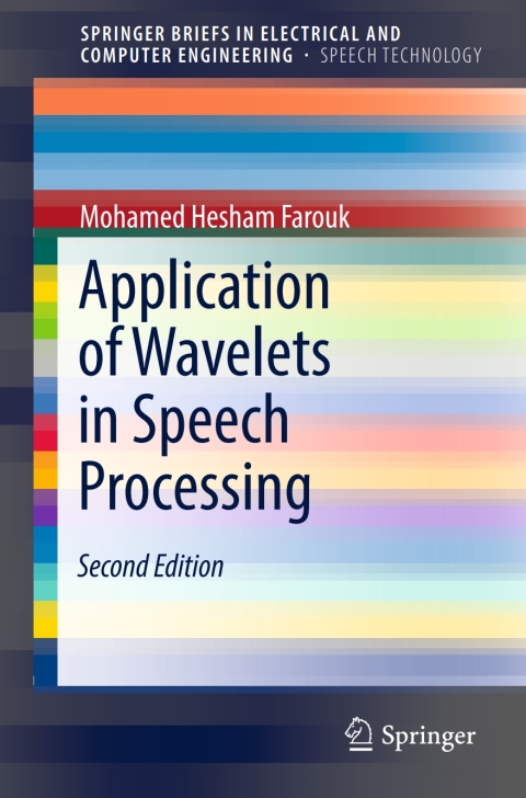 Cover image for book Application of Wavelets in Speech Processing