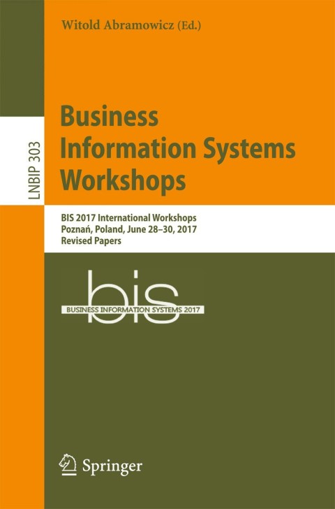 Cover image for book Business Information Systems Workshops