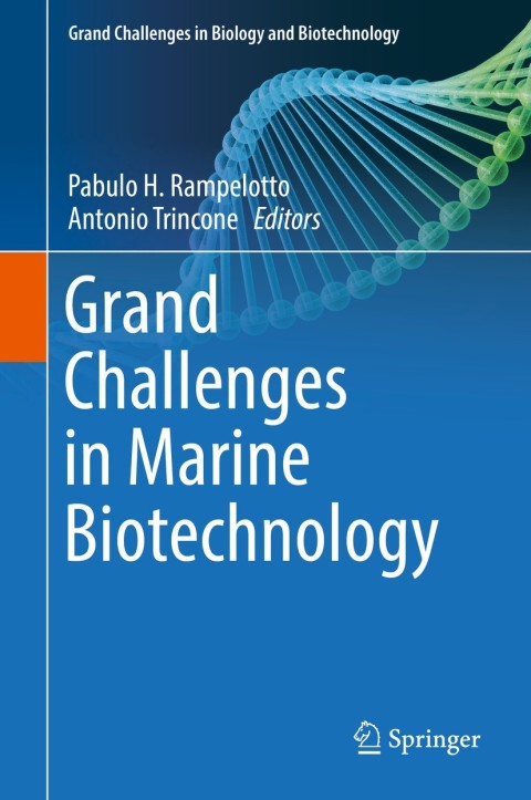 Cover image for book Grand Challenges in Marine Biotechnology