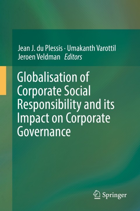 Cover image for book Globalisation of Corporate Social Responsibility and its Impact on Corporate Governance