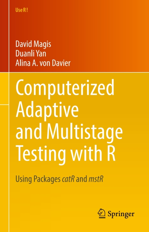 Cover image for book Computerized Adaptive and Multistage Testing with R