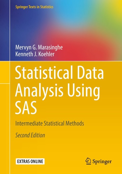 Cover image for book Statistical Data Analysis Using SAS