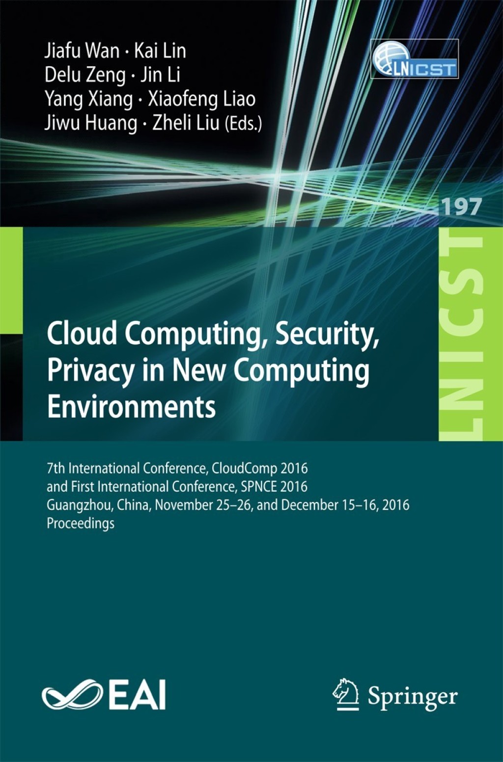 Cloud Computing  Security  Privacy in New Computing Environments (eBook)