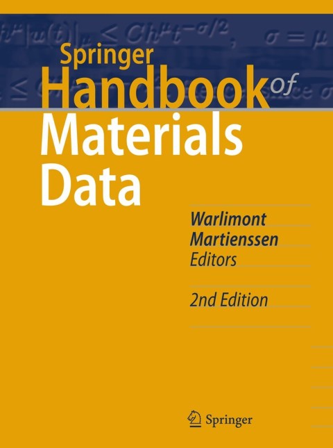 Cover image for book Springer Handbook of Materials Data