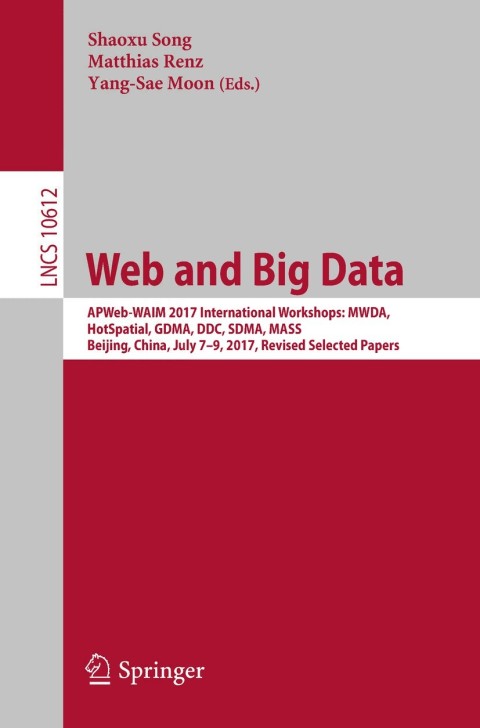 Cover image for book Web and Big Data