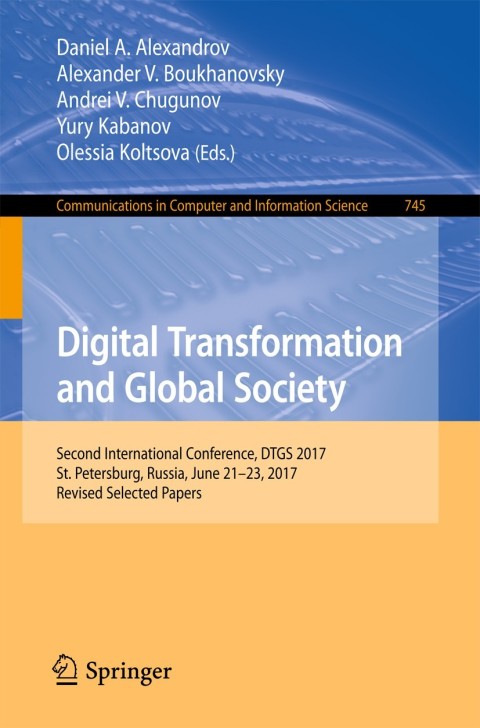 Cover image for book Digital Transformation and Global Society