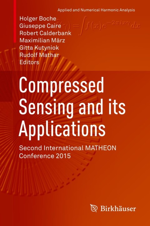 Cover image for book Compressed Sensing and its Applications