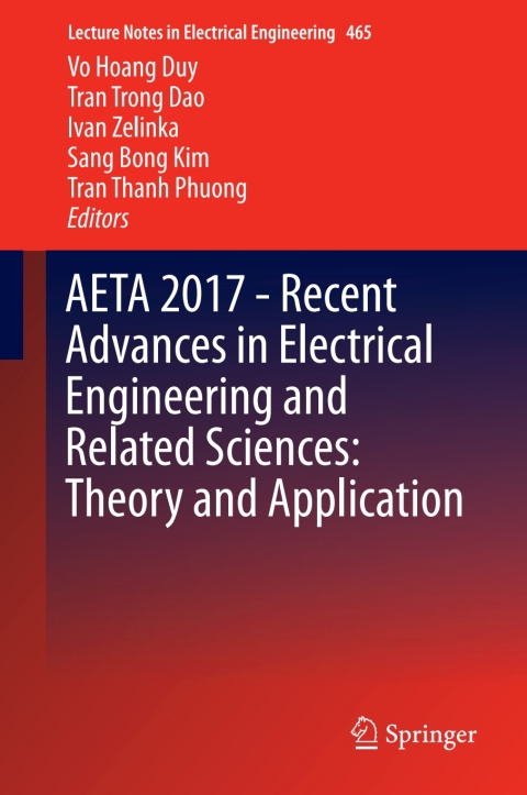 Cover image for book AETA 2017 - Recent Advances in Electrical Engineering and Related Sciences: Theory and Application