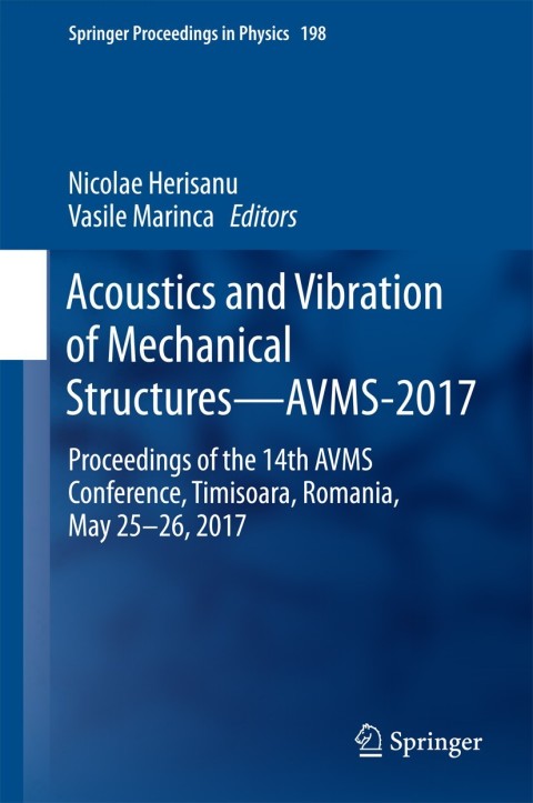 Cover image for book Acoustics and Vibration of Mechanical Structures—AVMS-2017