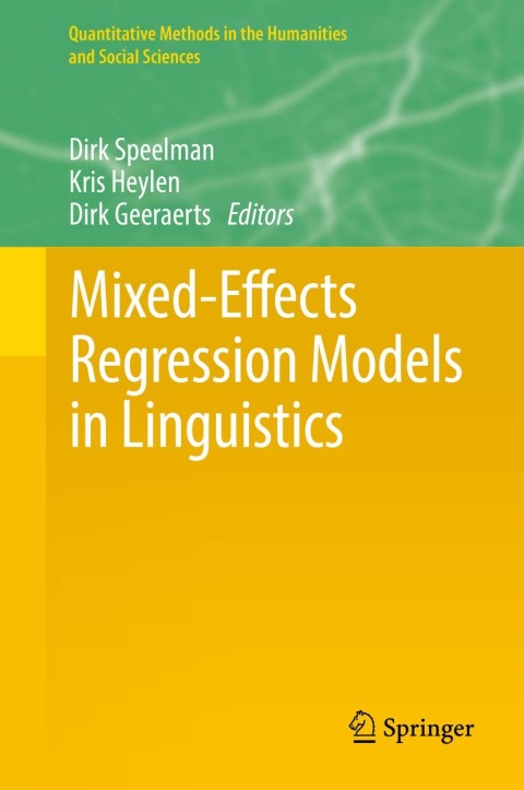 Cover image for book Mixed-Effects Regression Models in Linguistics