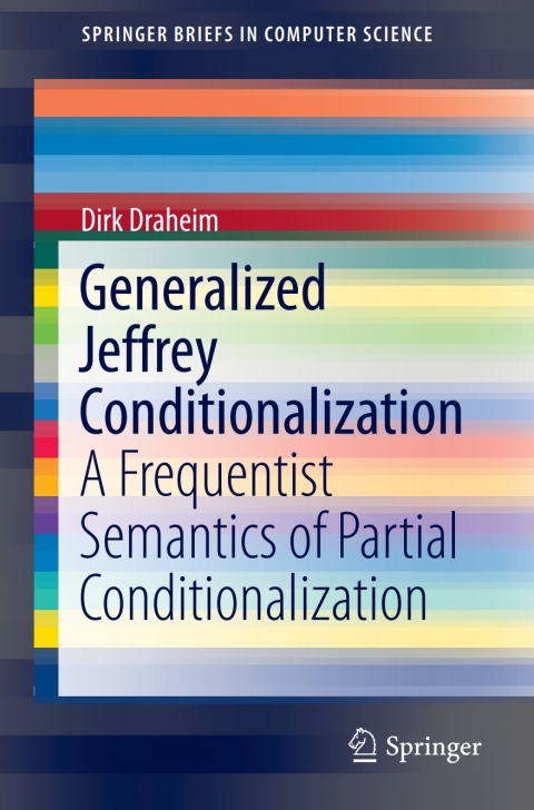 Cover image for book Generalized Jeffrey Conditionalization