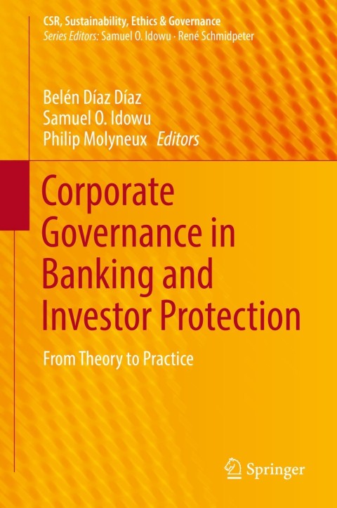 Cover image for book Corporate Governance in Banking and Investor Protection