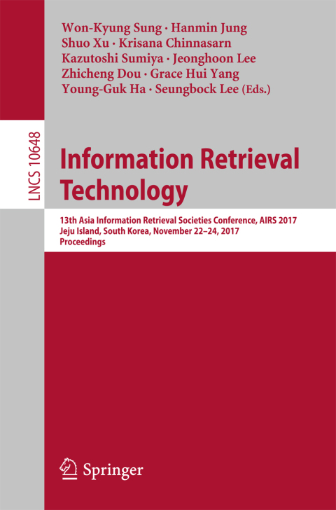 Cover image for book Information Retrieval Technology