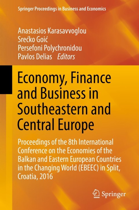 Cover image for book Economy, Finance and Business in Southeastern and Central Europe