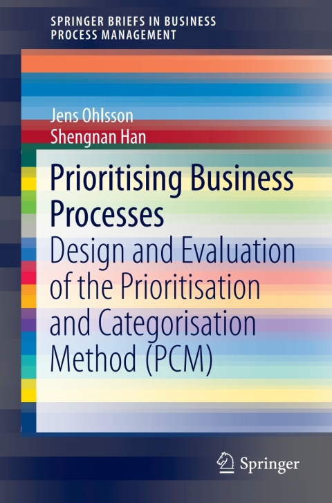 Cover image for book Prioritising Business Processes