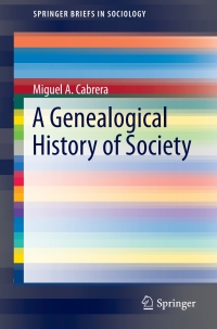 Cover image: A Genealogical History of Society 9783319704364