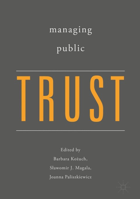 Cover image for book Managing Public Trust