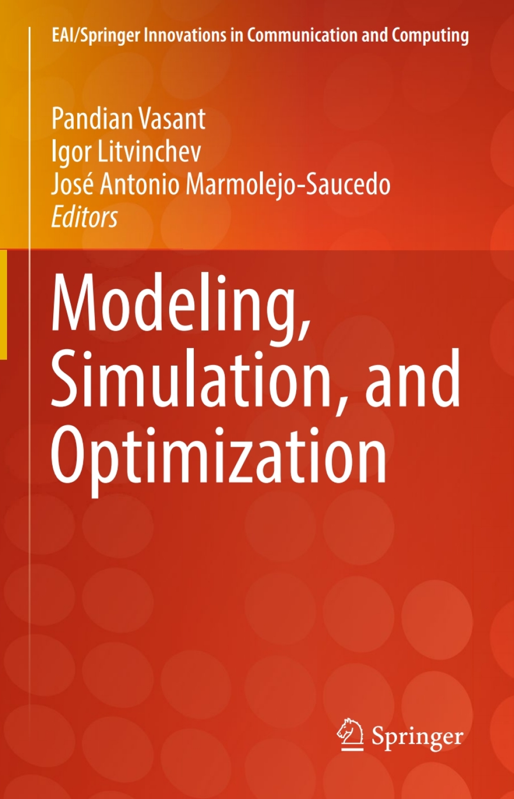 Modeling  Simulation  and Optimization (eBook)