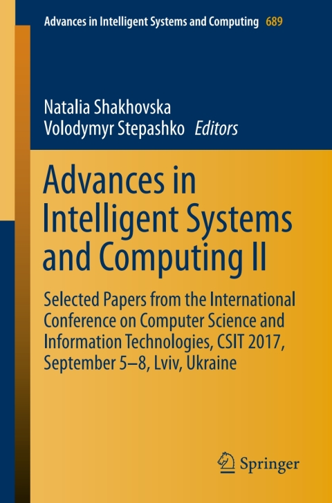 Cover image for book Advances in Intelligent Systems and Computing II
