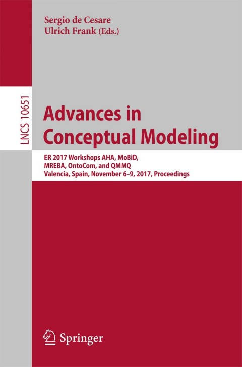Cover image for book Advances in Conceptual Modeling