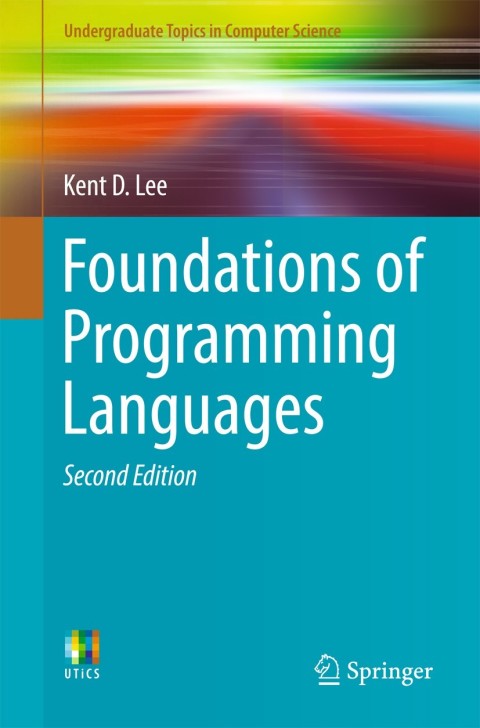 Cover image for book Foundations of Programming Languages